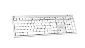 Billede af LogicKeyboard ALBA Punkttastatur Mac vinklet