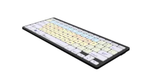 Billede af LogicKeyboard Bluetooth Windows set fra højre hjørne
