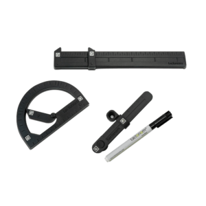 Billede af Tactonom Reader Flex Matematiksæt bestående af en Linial, kompas samt Vinkelmåler