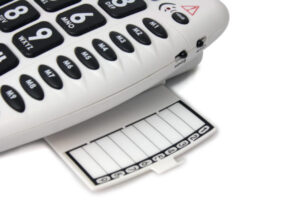 Billede af AP40 Bordtelefon med udtræk til telefonnummerliste