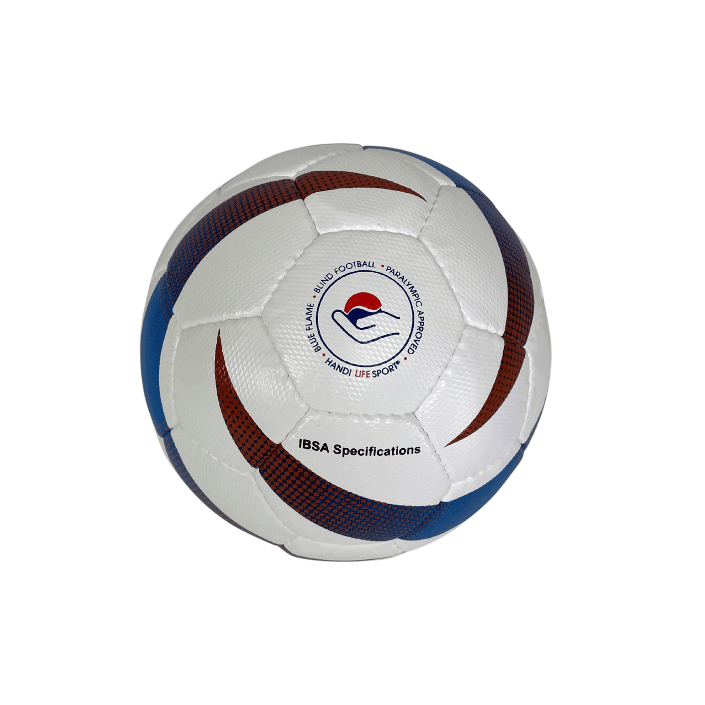 Billede af Blue Flame Fodbold B1 med hvid baggrund