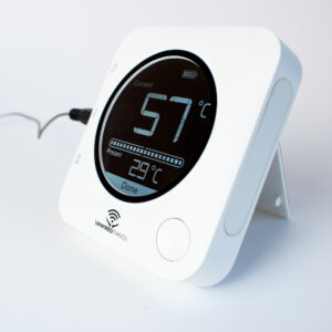 Billede af IKONN Stegetermometer som viser 29 grader med et mål på 57 grader