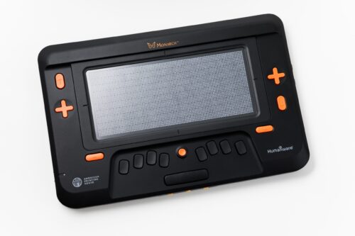 Billede af Monarch set oppefra hvor enheden er drejet en smule