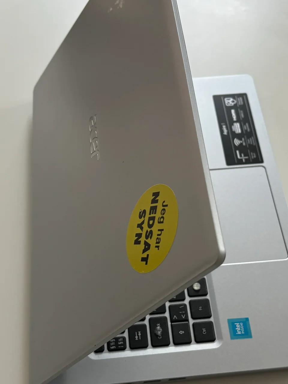 NEDSATSYN Klistermærker - Billede 3