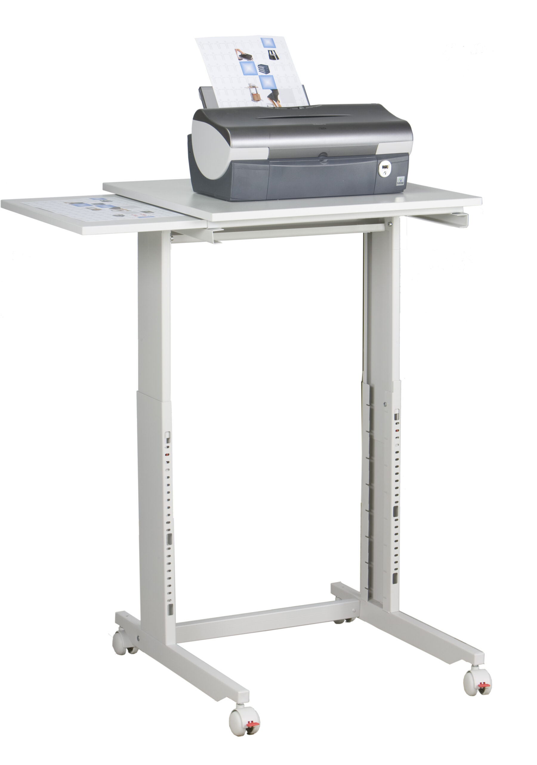 Billede af TWINCO CLICK Multi CCTV Bord med en printer placeret på bordpladen