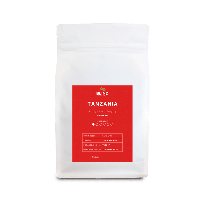 Billede af Lysristet Tanzania Kaffepose under Lysristet kaffe