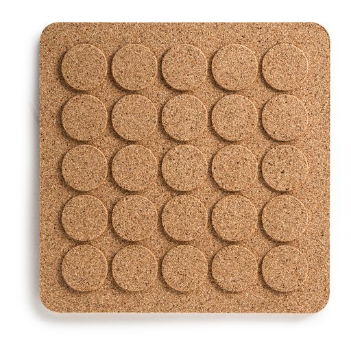Bordskåner i kork natur