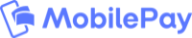 MobilePay Betalingslogo som består af MobilePay ikon efterfulgt af teksten MobilePay.