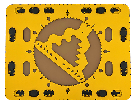 Billede af TactiPad CircleFrame Zig Zag Trekant redskab