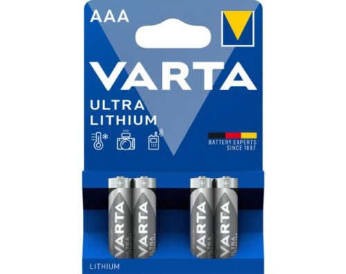 Billede af en pakke AAA Batterier fra tyske Varta