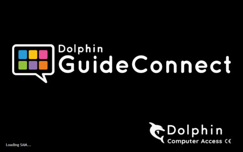 Skærmbillede af SuperNova GuideConnect Splash Screen