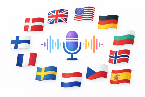 Talesynteser - Forskellige flag