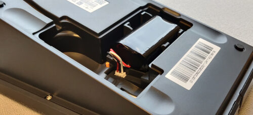 Billede af DAISYBox WEBBOX Batteri tilsluttet en DAISYBox